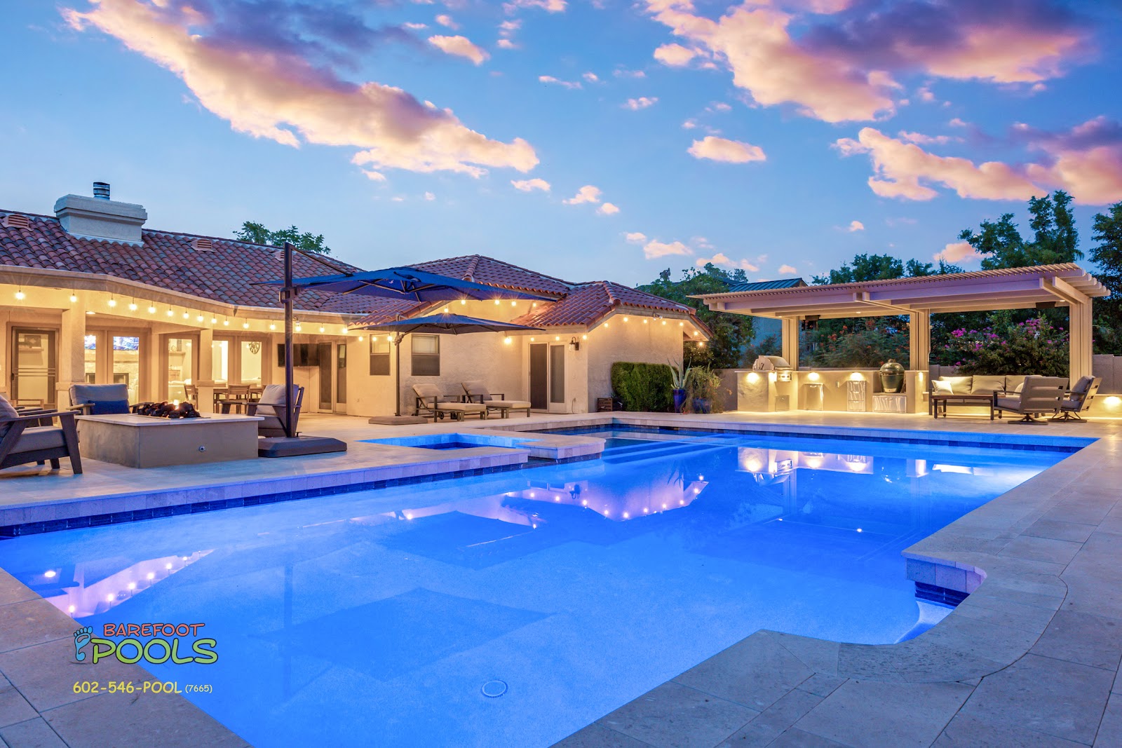 Pool Builder in Arcadia — Barefoot Pools
